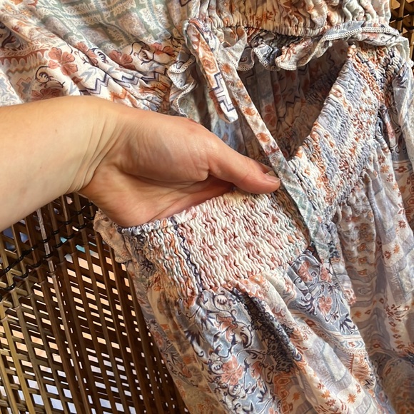 Blue B Patchwork cutout romper Size M - Picture 9 of 11